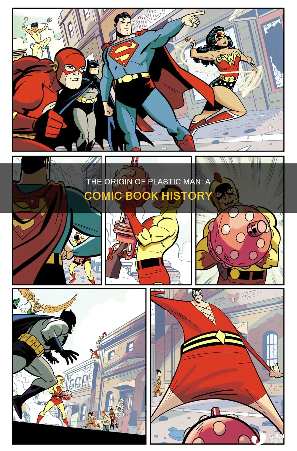 when was plastic man comics created