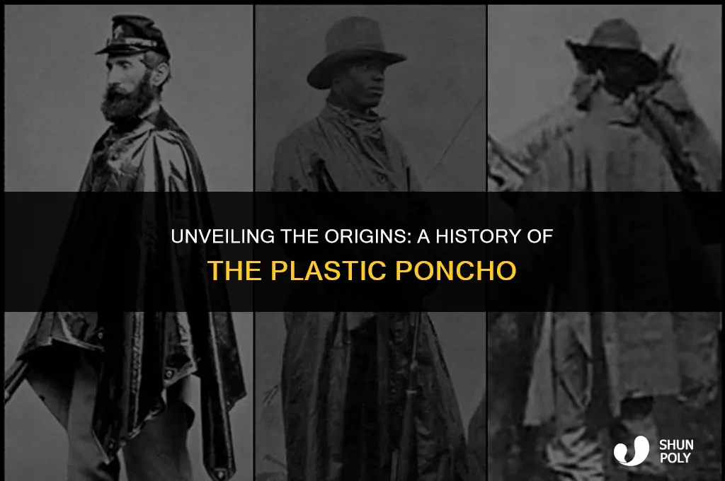 when was plastic poncho invented