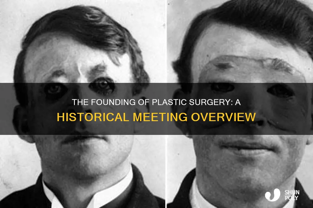 when was plastic surgery the meeting founded