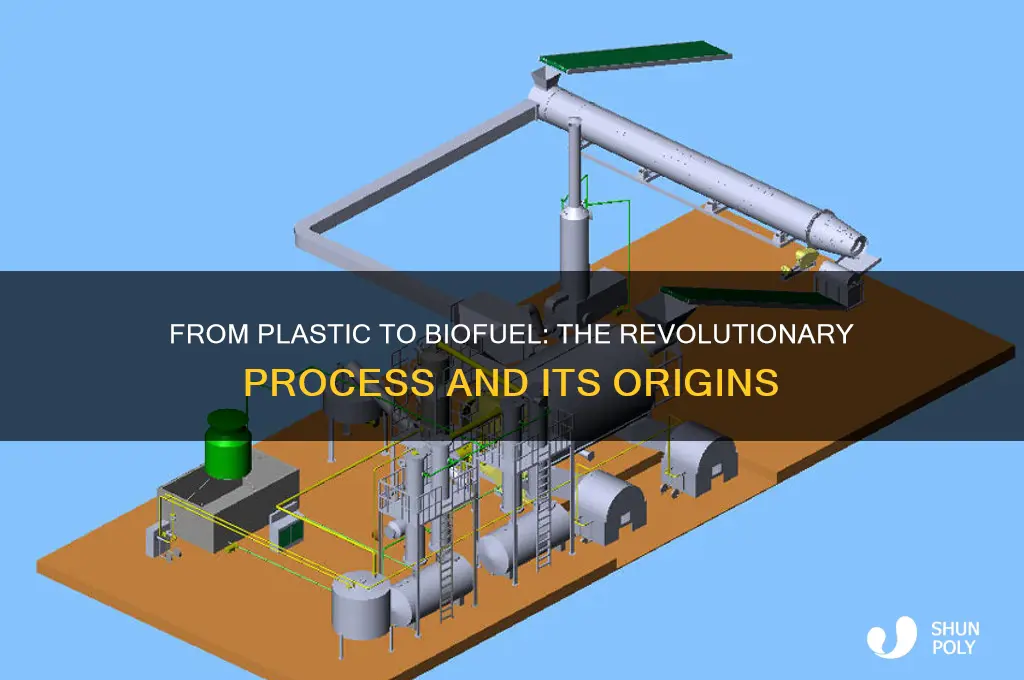 when was plastic to biofuel made