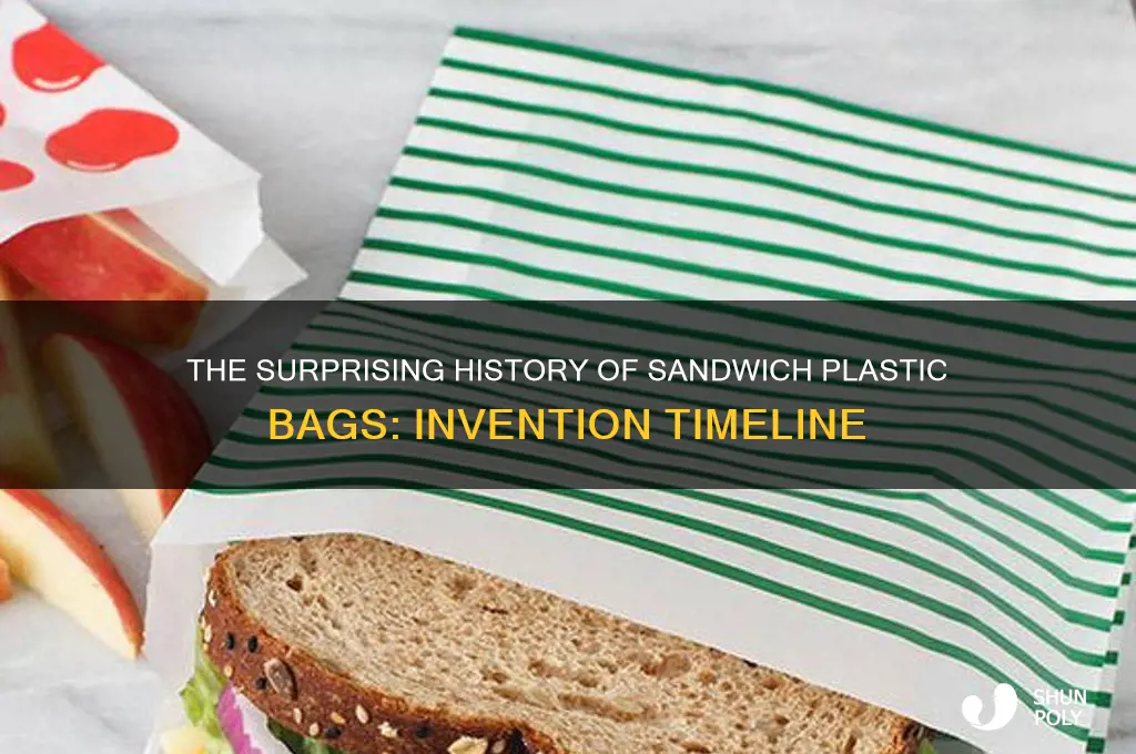 when was sandwhich plastic bags invented