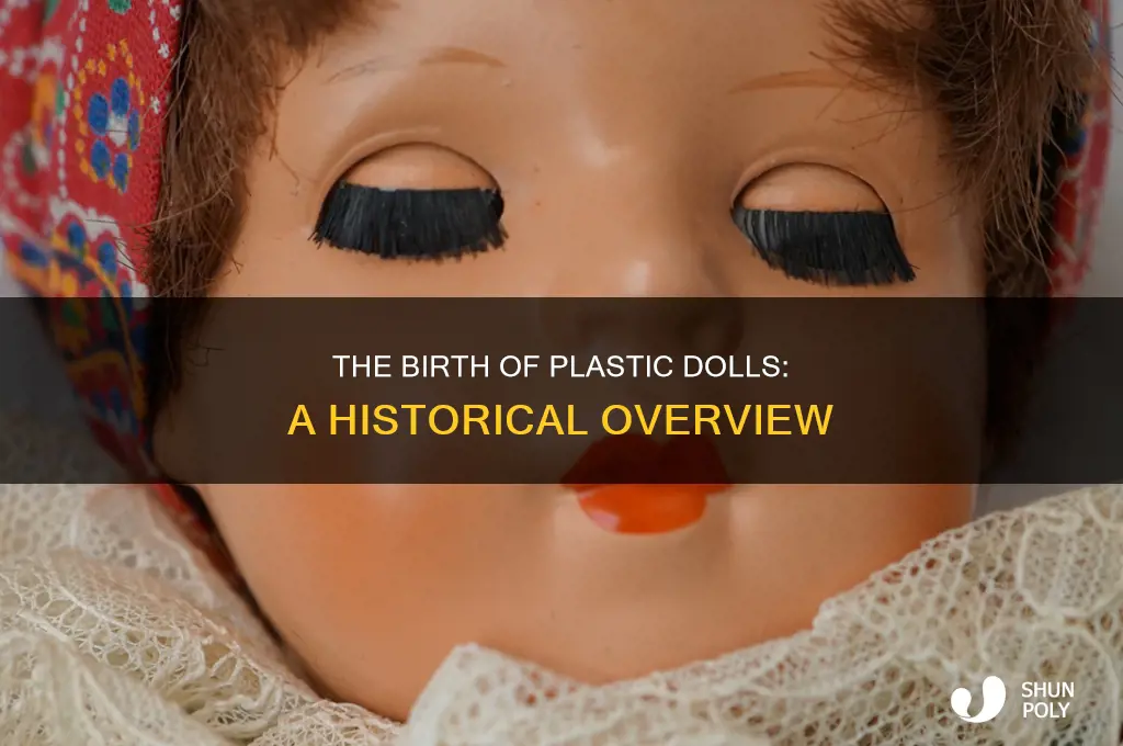 when was the first plastic doll made