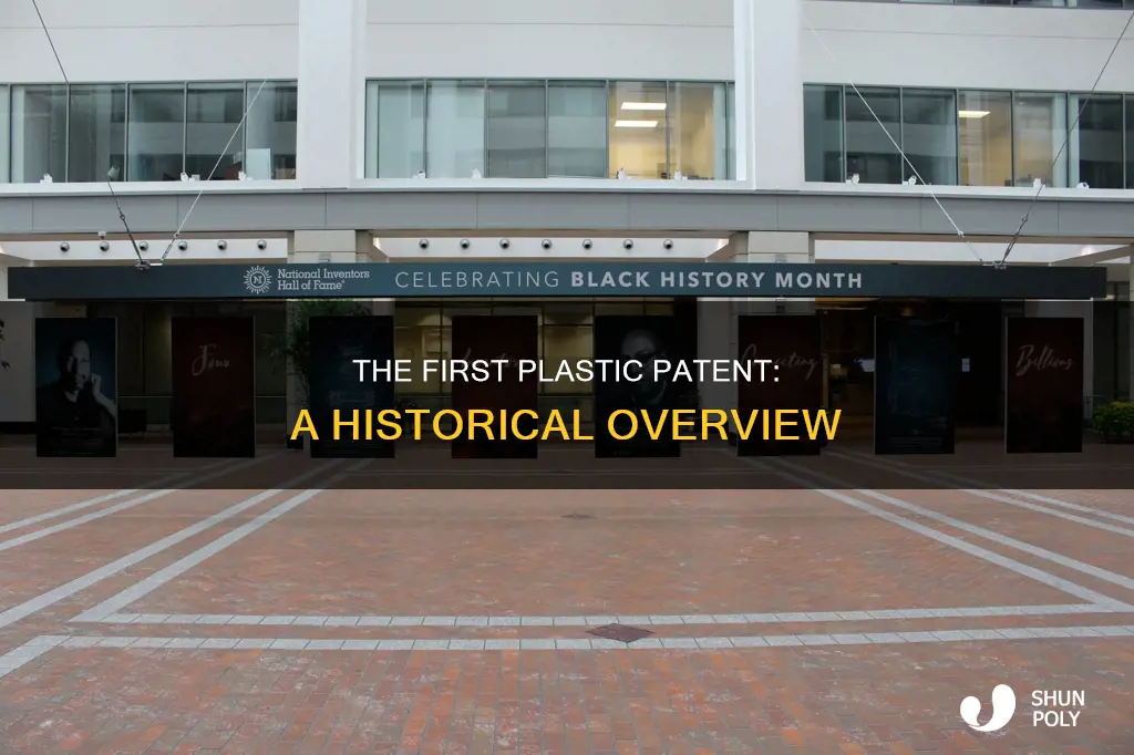 when was the first plastic patented