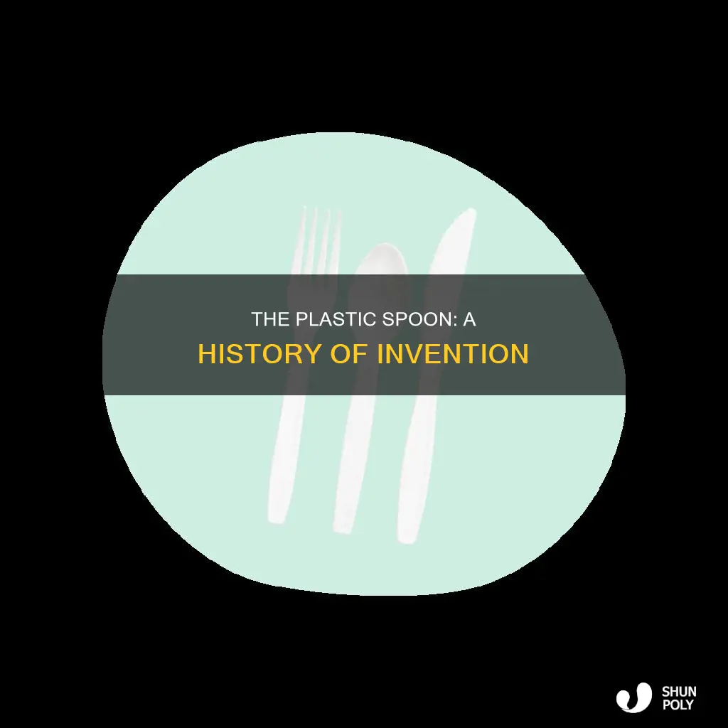 when was the first plastic spoon invented