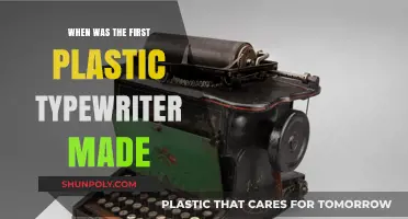 The Birth of Plastic Typewriters: A Historical Innovation