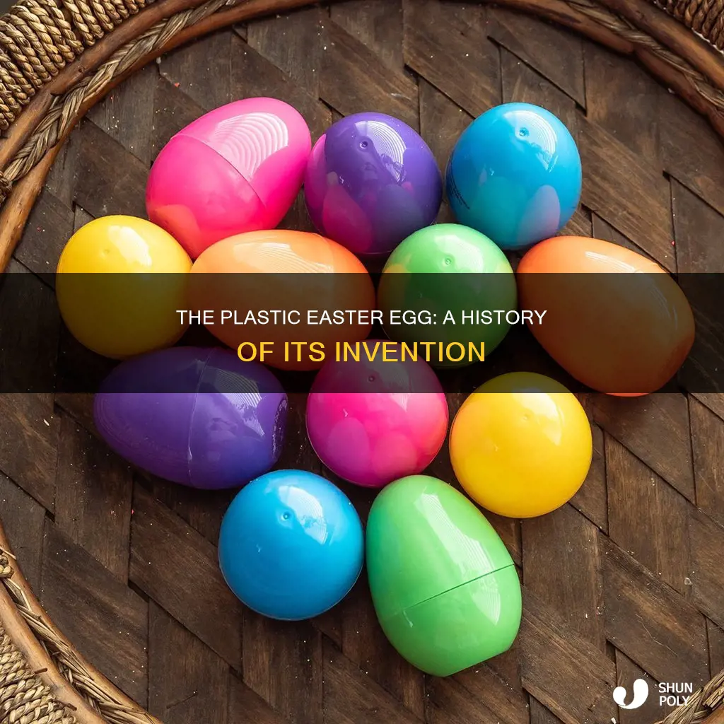 when was the plastic easter egg invented