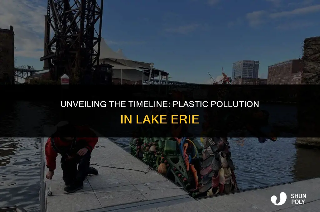 when was the plastic in lake erie there