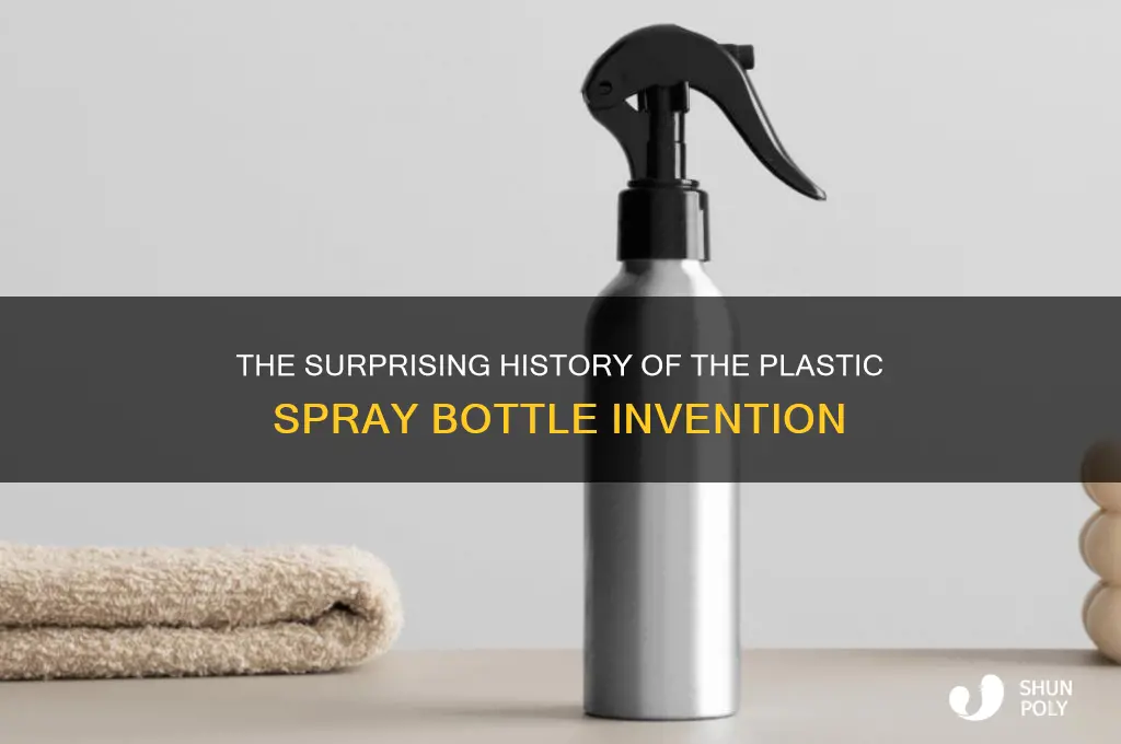 when was the plastic spray bottle invented