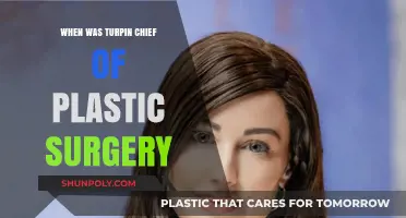 When Did Turpin Serve as Chief of Plastic Surgery?