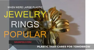The Rise of Plastic Jewelry Rings in the 80s