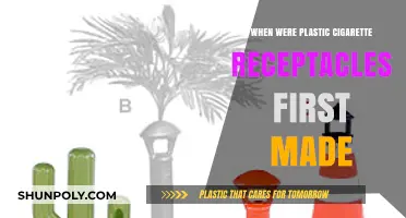 The Early History of Plastic Cigarette Receptacles: A Timeline