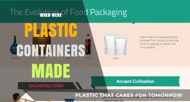 The Evolution of Plastic Containers: A Historical Perspective