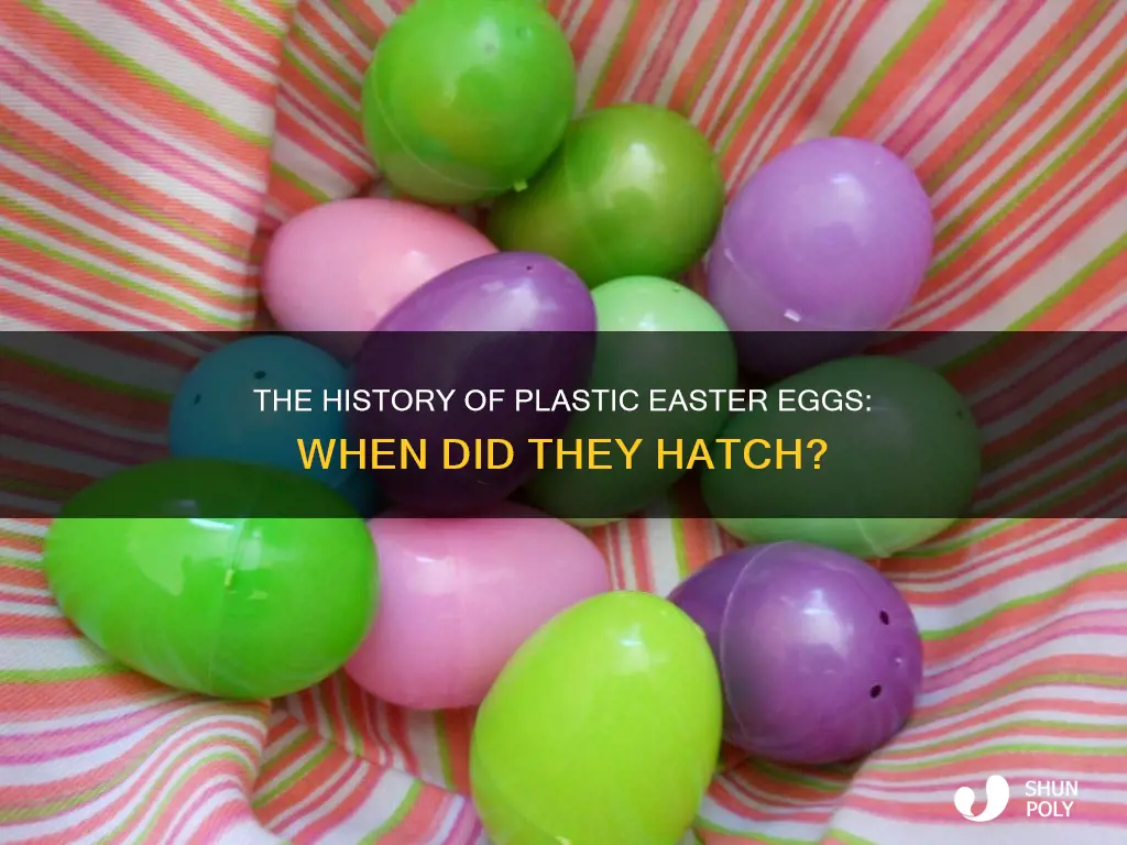 when were plastic easter eggs invented