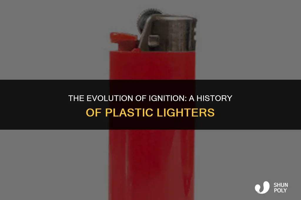 when were plastic lighters invented