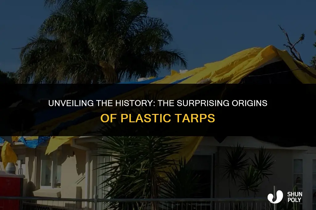 when were plastic tarps invented