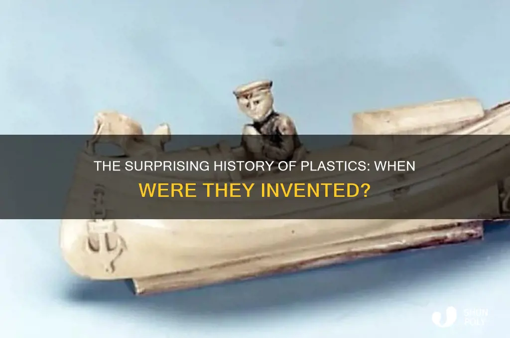 when were plastics made
