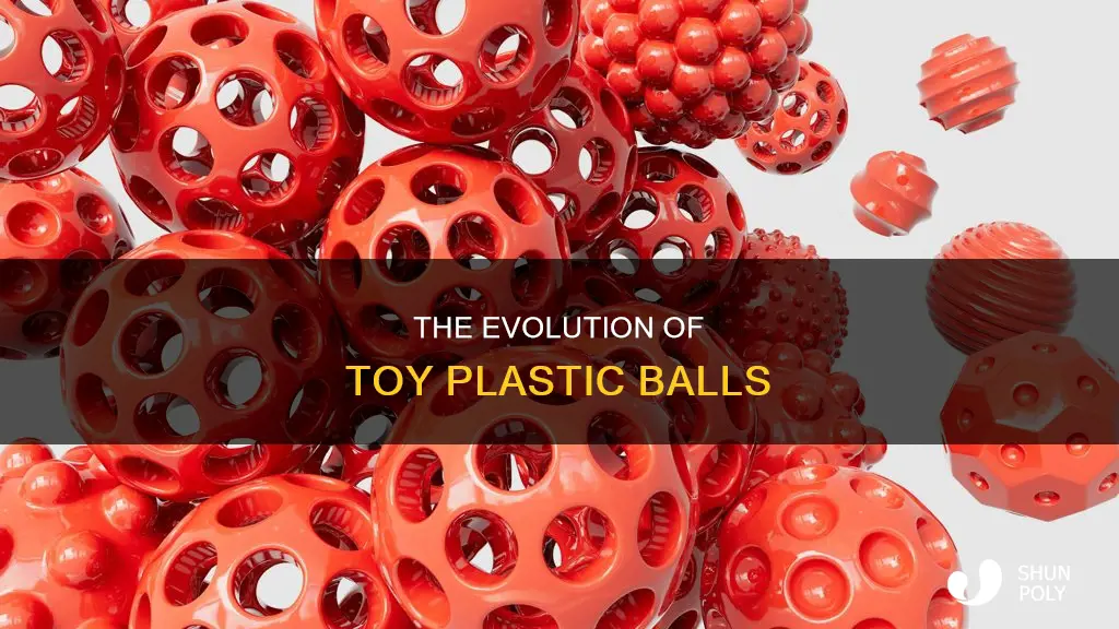 when were toy plastic balls invented