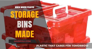 The Evolution and History of Plastic Storage Bins Creation