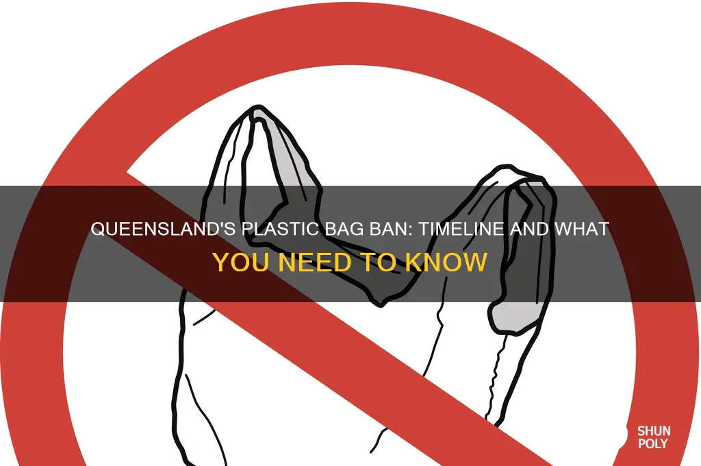 when will plastic bags be banned in queensland