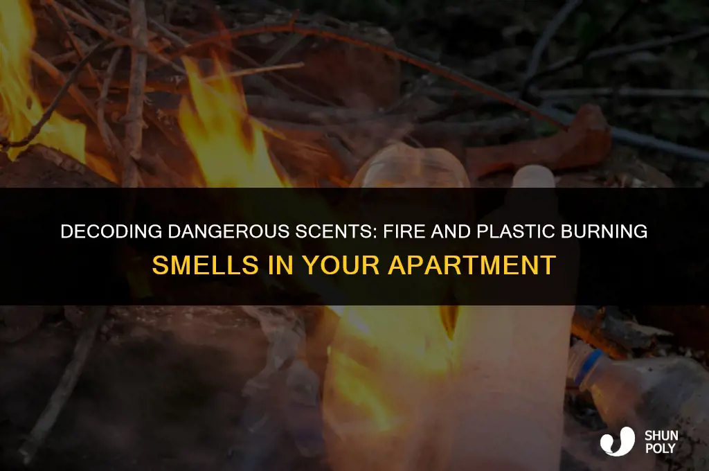 when you smell fire and plastic burning smell in apartment
