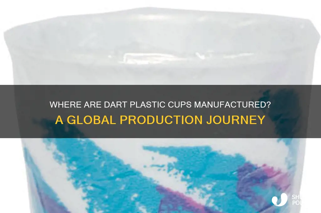 where are dart plastic cups made