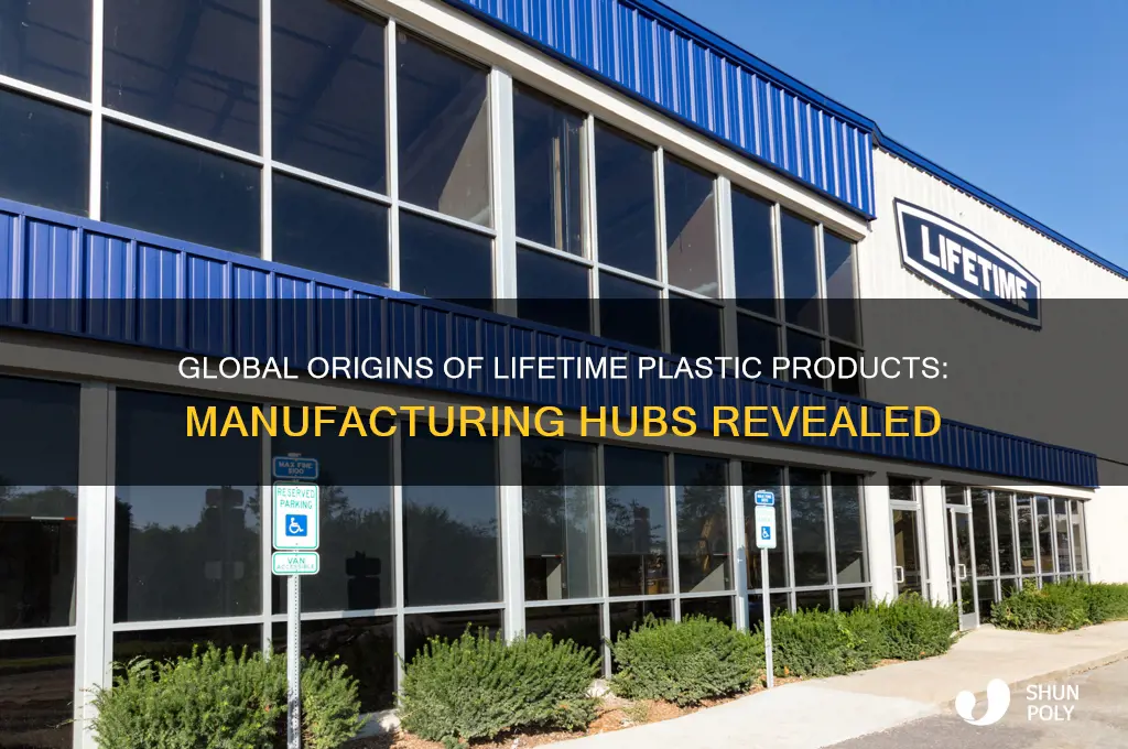 where are lifetime plastic products made