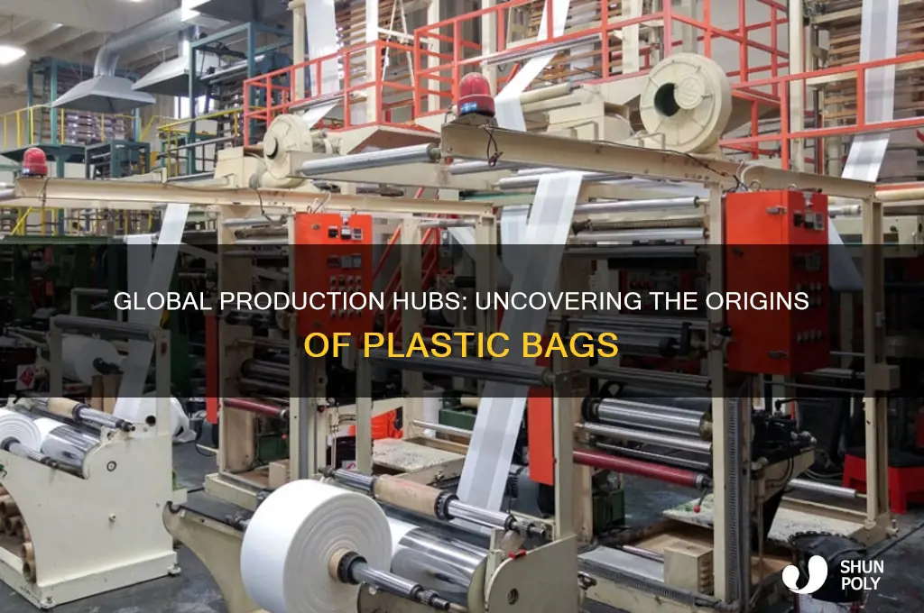 where are most plastic bags made