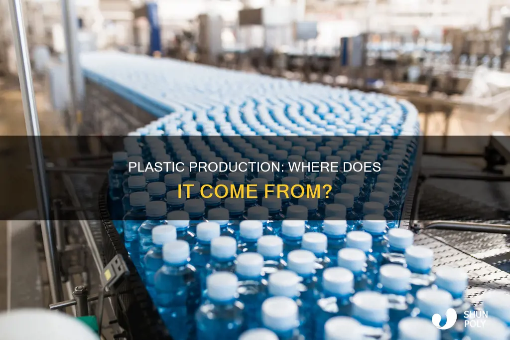 where are most plastic items produced