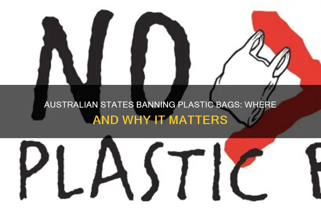 where are plastic bags banned in australia
