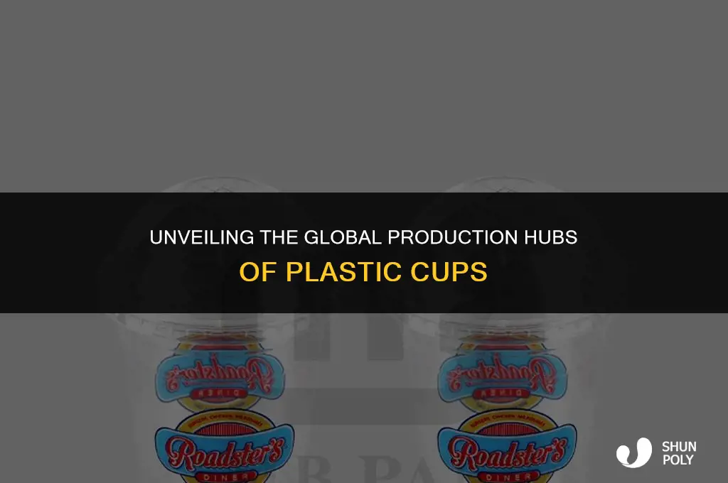 where are plastic cups manufactured