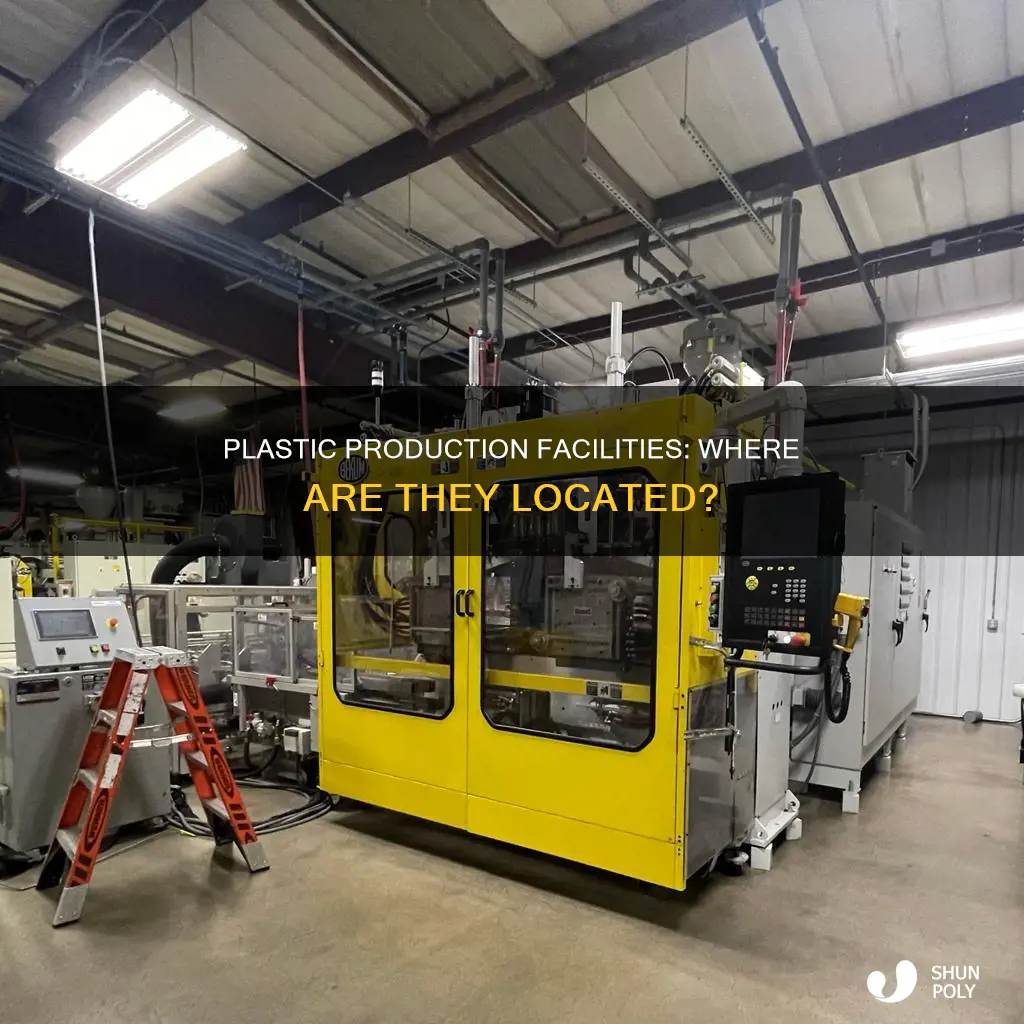 where are plastic production facilities located