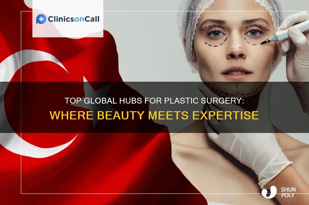 where are the biggest plastic surgery destinations