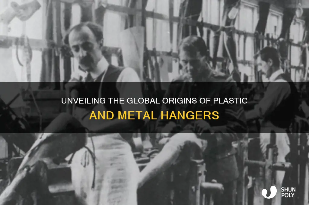 where are the plastic and metal hangers made