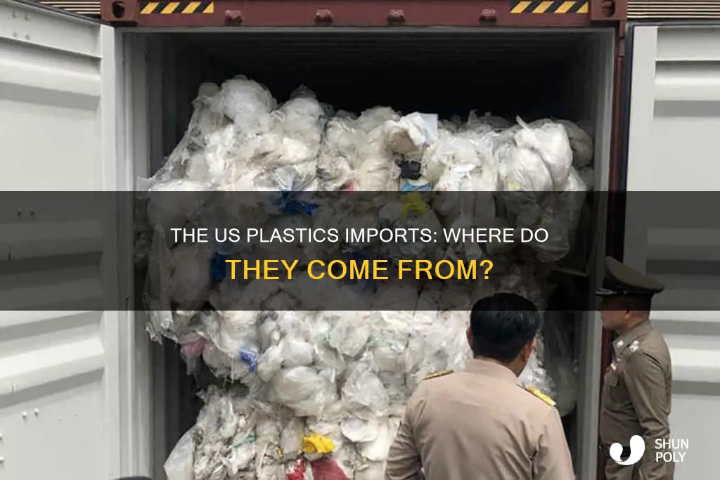 where are the us plastics imported from