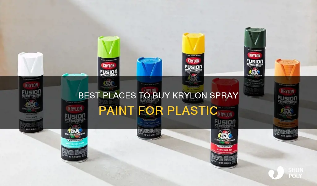 where buy krylon spray paint for plastic