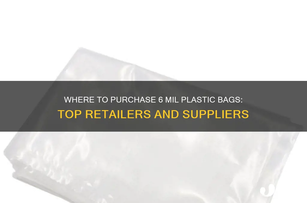 where can i buy 6 mil plastic bags
