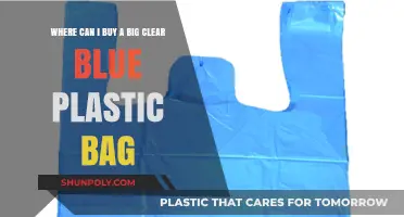 Where to Buy Large Clear Blue Plastic Bags: Top Retailers & Online Options