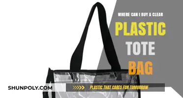 Where to Buy Clear Plastic Tote Bags: Top Retailers and Online Options