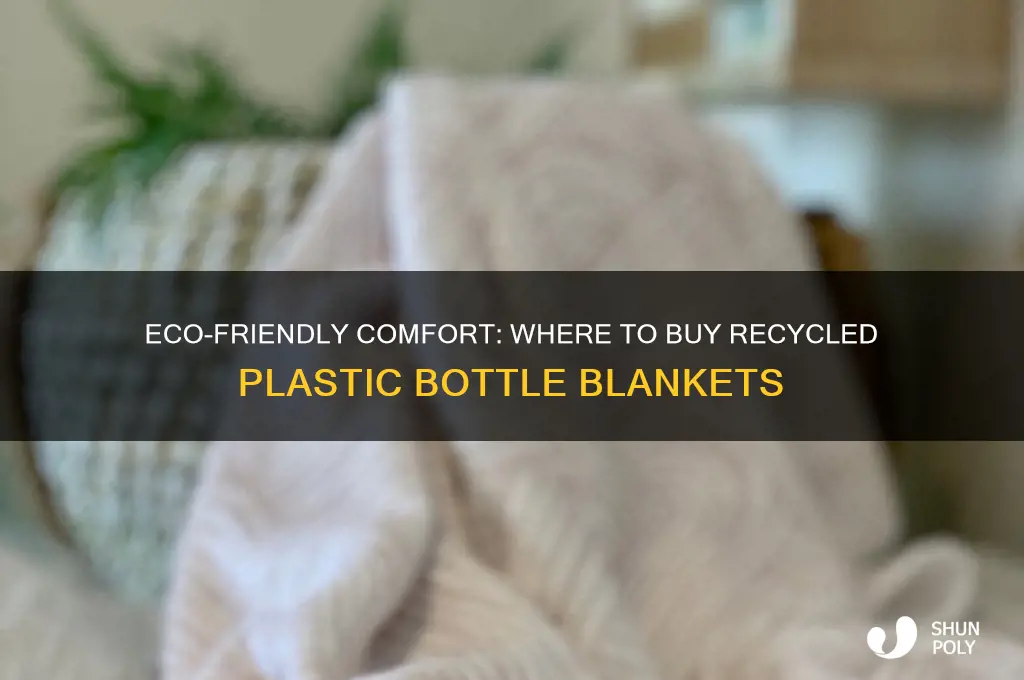 where can i buy blankets made from recycled plastic bottles