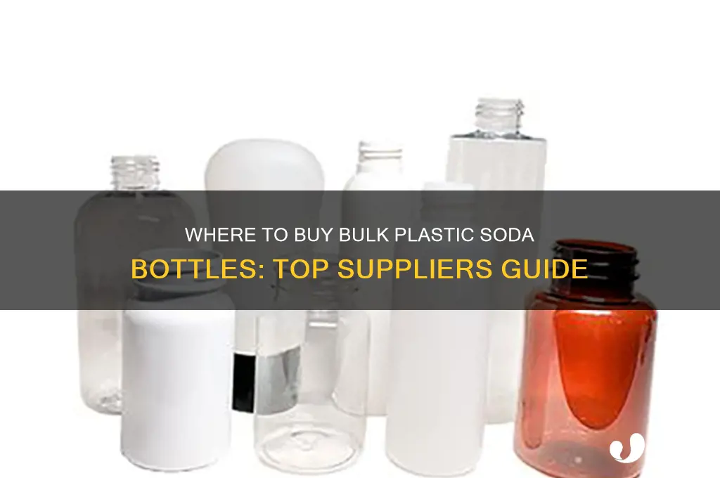 where can i buy bulk plastic soda bottles