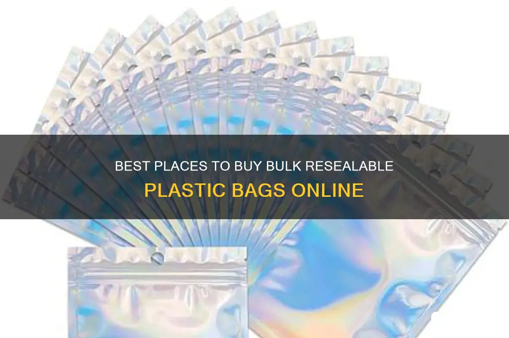 where can i buy bulk resealable plastic bags