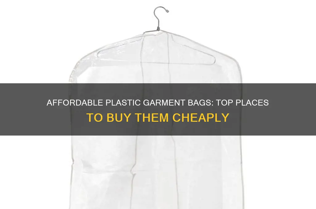 where can i buy cheap plastic garment bags