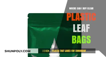 Where to Buy Clear Plastic Leaf Bags: Top Retailers and Online Options