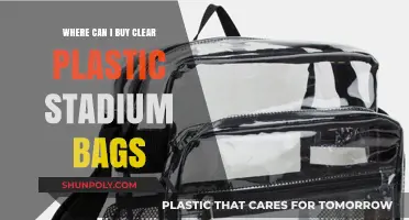 Where to Buy Clear Plastic Stadium Bags: Top Retailers Guide