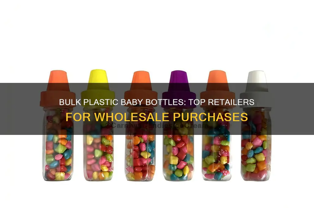 where can i buy plastic baby bottles in bulk
