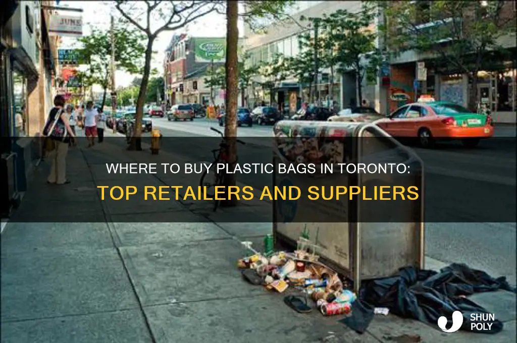 where can i buy plastic bags in toronto