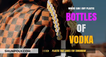 Where to Buy Plastic Vodka Bottles: Top Retailers and Online Options