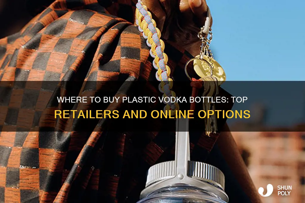 where can i buy plastic bottles of vodka