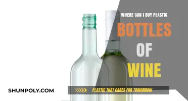 Where to Buy Plastic Bottles of Wine: Top Retailers and Options