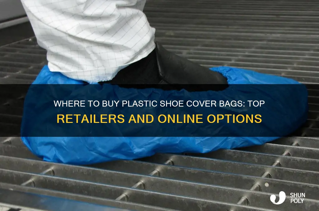 where can i buy plastic cover bags for the shoes